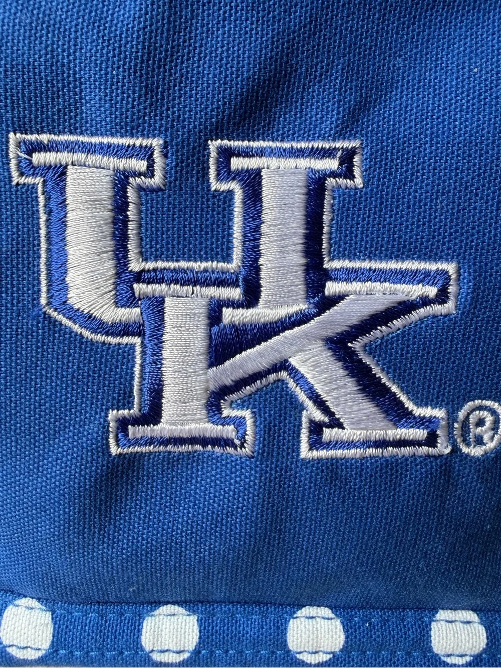 Donna Sharp Kentucky Wildcats UK Kids Mini Backpack Blue Polka Dot Cotton